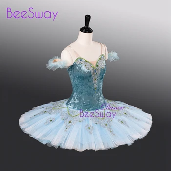 Profesionalūs Baleto Mdc Moterų Suaugusiųjų Blynas Tutus Blue Bird Klasikinė Našumo Ballerina blallet Šokių suknelė