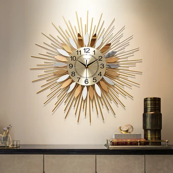 Raundas Silent Metalo Modernaus Dizaino Sieninis Laikrodis Kambarį Sieninis Laikrodis Virtuvės Naujovė Žiūrėti Reloj Freskos Pramonės Dekoro Derliaus