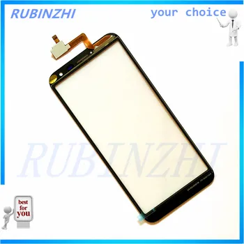 RUBINZHI Telefonas, Touch Ekranas skaitmeninis keitiklis Priekinio Stiklo Touch Panel Jutiklis DEXP Ixion G155 Touchscreen Pakeitimas Su Juosta