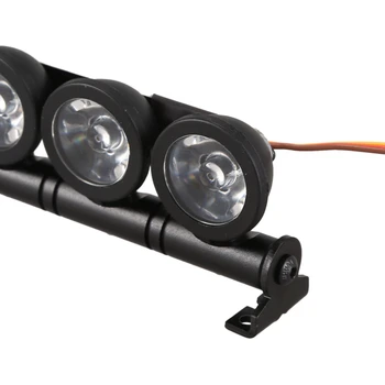 Ryškus LED Šviesos Lempos Baras Nustatyti 1/10 RC Vikšriniai TRX-4 SCX10 90046 Wraith D90
