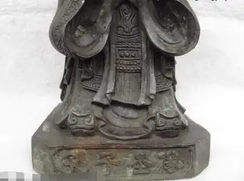 S02940 11 Kinijos Liaudies sendinto Vario, Bronzos, pagaminti žinomų Konfucijus Kong Zi Kong Qiu Statula