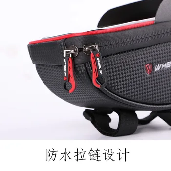 S28 Dviračio krepšys neperšlampamas maišelis jutiklinis ekranas mobiliojo telefono pakuotė Kalnų dviračio krepšys priekinių šviesų paketas motociklo krepšelį