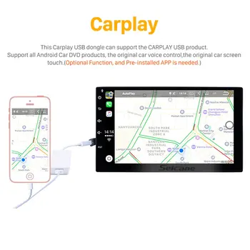 Seicane Android 10.0 API 29 Automobiliu GPS Navi 