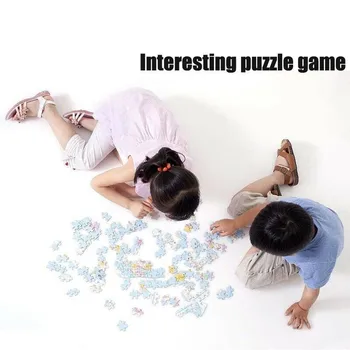 Suaugusieji Puzzle 1000 Gabalas Didelis Galvosūkis Žaidimas, Įdomių Žaislų Asmeninį Dovanų Popieriaus Švietimo Žaislai 