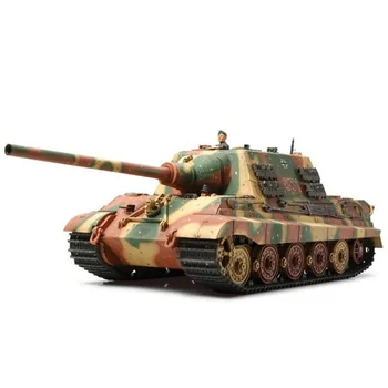 Tamiya 35295 1/35 Panzer Jager Jagdtiger Sd Kfz186 Fruhe Karinės Asamblėjos AFV modelių Kūrimo Rinkiniai oh rc žaislas
