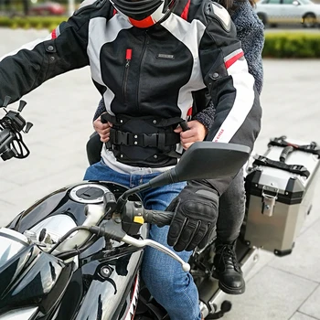 Tvarstis Sustiprinti Backseat Rankena Keleivio Sagtis Vairuotojo Saugos Motociklo Universalus Aksesuaras Juoda Juosmens Diržas Patogus