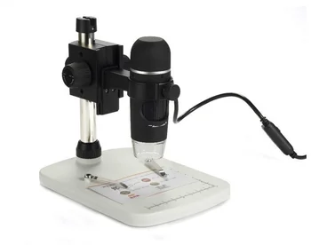 UM012C-1,Nemokamas Pristatymas,Smart 5M 300X USB Skaitmeninis Mikroskopas su Kamera Su MicroCapture, Matavimo Programinės įrangos Profesionalus Stovas
