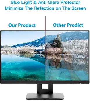 Už TCL L55P1US 55 colių LED 4K TV Screen Protector Non-Glare Ultra-Aišku, Anti-Mėlyna Šviesa Anti Nulio Privatumo Filtrai