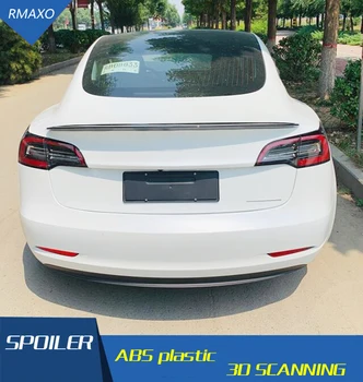 Už Tesla model 3 Spoileris 2016-2018 Tesla model 3 Aukštos Kokybės Anglies Pluošto Medžiagą, Spoilerių Už Tesla model3 Spoileris