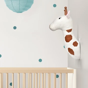 Vaikų Kambario Dekoravimas 3D iškamša Vadovai Žirafa Galva Sienos Kabo Dekoro Vaikų Kambarį vaikų Darželio Patalpos Apdaila