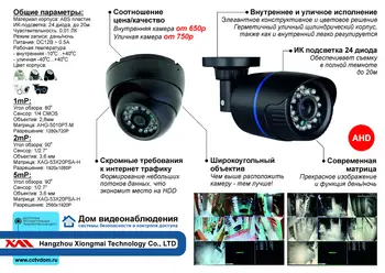 Vaizdo stebėjimo 8 kameros (kit8ahd100b720p)