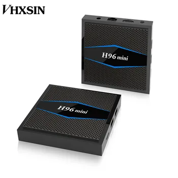 VHXSIN 50 VNT./Daug H96 Android 7.1 Mini TV Box Amlogic S905w 2GB RAM 16GB ROM, dlna 4k tv box