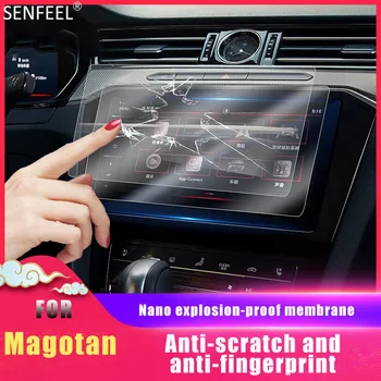 Volkswagen VW Magotan Automobilių Priemonė Membrana Apsauginės Plėvelės Vairuotojo Prietaisų skydelis HD Lankstus Screen Protector Nano Plėvelė