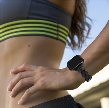 Watchbands Priedai legiruotojo plieno Žiūrėti Diržu, Fitbit Atvirkščiai Juosta Kištukiniais Apyrankę Pakeitimo Metalo Fitbit Atvirkščiai
