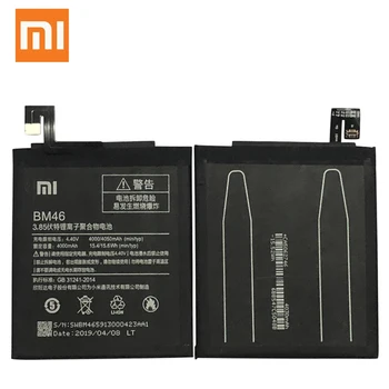XIAOMI Originalus BM46 Telefono Baterija Xiaomi Redmi Pastaba 3 pastaba 3 Pastaba Pro Redmi 4 Pastaba 4X/5 Pastaba/3/3X/3Pro/4X/6/6A/4 Pastaba/4A/Mi 5S