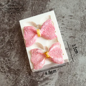 Yueyue Sugarcraft Drugelis silikono formos minkštas pelėsių tortas dekoravimo priemonės šokolado gumpaste pelėsių