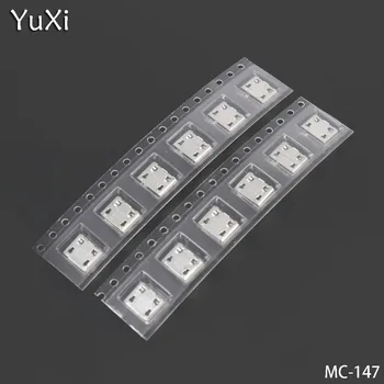 YuXi 50pcs usb įkroviklis įkrovimo lizdas dock 