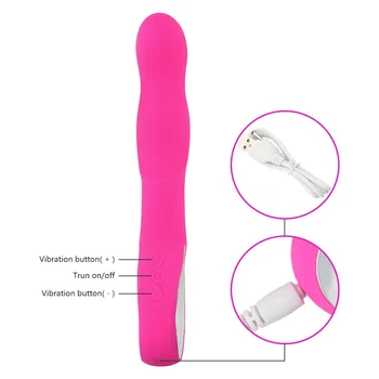 Įkrovimo AV Stick, G-Taškas, Masažas Stick, Moterų Įranga, Sekso Žaislai, Suaugusiųjų Sekso Produktus