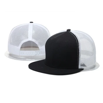 Įvairių stilių vientisa spalva kvėpuojantis akių skrybėlę flat top medvilnės tėtis skrybėlę Snapback mados beisbolo kepurę hip-hop skrybėlę lauko Kepurės