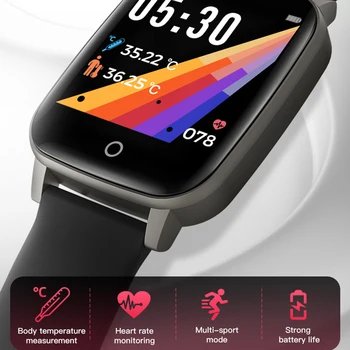 ŠIAURĖS KRAŠTO Smart Sporto Žiūrėti Vyrų Temperatūra 24H Matavimo Sveikatos Žiūrėti Širdies ritmo Smartwatch Fitness Tracker Laikrodžiai Reloj
