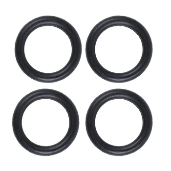 10 vnt Juoda Guma Alyvos Sandariklis Sandarinimo žiedai, Riebokšliai tarpikliai 16 x 11 x 2,5 mm