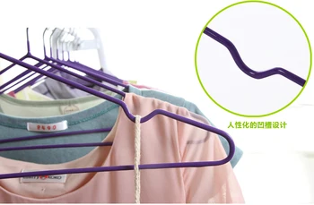 10vnt/daug 40cm priešslydžio sistema plastikinė pakaba suaugusiųjų daugiafunkcinis drabužių, kabyklos
