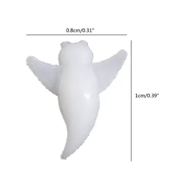 10vnt Silikono Mini Planktono Modeliavimo Paplūdimio Meno Tema Derva Papuošalai Įdarais