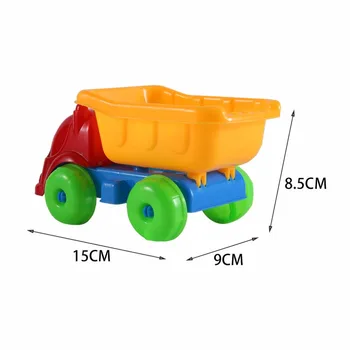11Pcs/set Vaikų Kūrybos Paplūdimio Žaislai, Vaikų Žaidimo Sunkvežimis Smėlio dugno Gilinimo Žaislų Rinkinys Žaisti Žaidimą Švietimo Žaislas, Dovana Vaikams, naujų metų