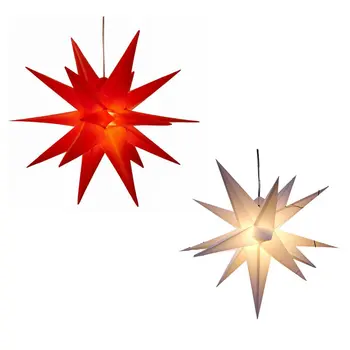 18-trikampis sprogimo star light su ES perskaičiavimo šviesos Gražus 3D spindinčią žvaigždę, lauko vandeniui etape apdaila