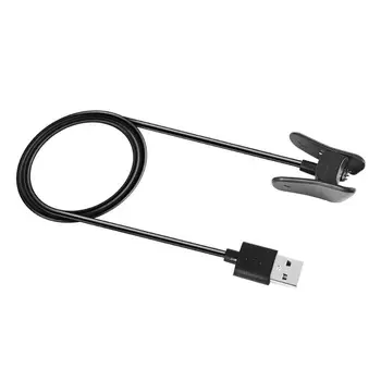 1Pcs Pakeisti Plastikiniai Įkrovimo lizdas Smart Clip Žiūrėti 1m USB Įkroviklis Duomenų Kabelis Laidas Garmin Vivosmart 4 Žiūrėti Naujas