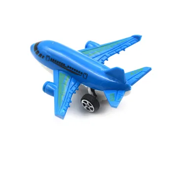 1PCS Plokštumos Autobusų Žaislai, Plastikiniai Vaikai Traukti Atgal Plokštumos Keleivinį Lėktuvą Žaislas Orlaivių Vaikams, Dovana, Žaislai