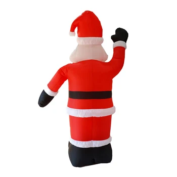 2.4 m LED Kalėdų Pripučiami Garbanojimo Santa Claus Cosplay Kostiumai, Pripučiami Kostiumai, Drabužiai Talismanas Drabužių Šalis Šalis Suknelė