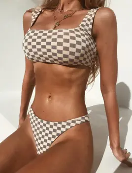 2019 Naujo Stiliaus Moteriški Tvarstis, Push-up Bikinis Naujas Ponios Kamšalu maudymosi kostiumėlį Pledas Maudymosi Kostiumą, Brazilijos Biquini e maudymosi Kostiumėliai