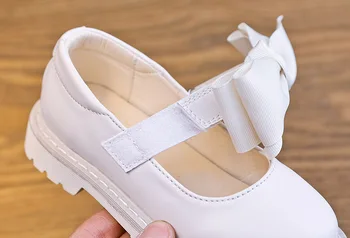 2019 pavasarį ir rudenį naujų mergaičių batelius balti odiniai batai princesė batai vaikams naudingumo šokių bateliai
