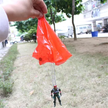 2020 Mados 1PC montuojamas parašiutu mesti ranka nostalgiškas klasikinis skėtis specialiųjų pajėgų naujovė Veiksmų Žaislas Duomenys