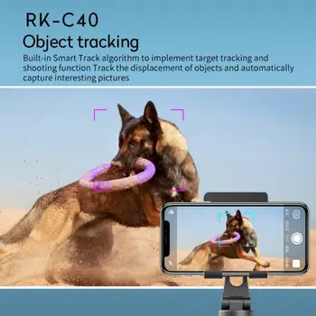 2020 Naujas PTZ Kamera Selfie Telefono Turėtojas Gimbal Nešiojamų Stabili Objekto Stebėjimas Sumanaus Telefono Stovas Vlog Live Stream