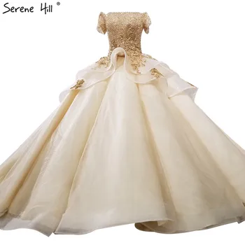 2020 Trumpas Rankovės Seksualus Princesė Vestuvių Suknelės Off Peties Mados Duobute Perlai Derliaus Nuotakos Suknelė Realios Nuotraukos