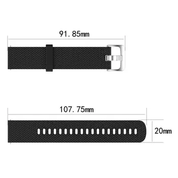 20mm Dirželis Garmin Vivoactive3 Smart Apyrankė Garmin Vivoactive 3 Minkšto Silikono Watchband Dirželiai, Apyrankės Pakeitimo