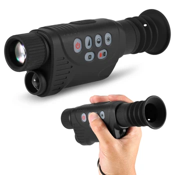 2x Digital Zoom Full Spalvos Naktinio Matymo Monokuliariniai Wifi Nightshot už Naktį Laukinės gamtos Gelbėjimo Stebėjimo Paieška Žvalgyba