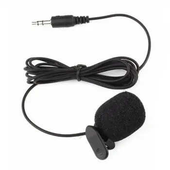3.5 Mm Mini Clip-On Lavalier Microphone Įrašymas Mikrofonas Mobilusis Telefonas, Nešiojamas Mikrofonas Mikrofono Stiprintuvas