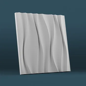 3D Plastmasės liejimo formas Formos, Betono, Gipso Dekoratyvinės Sienų Panelių, NAUJO Dizaino 2021 Metų
