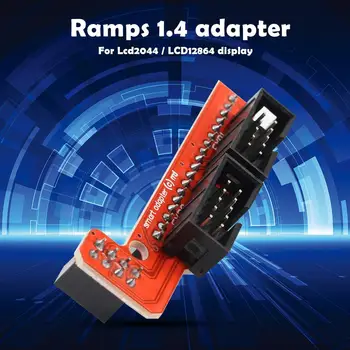 3D Spausdintuvas RAMPOS 1.4 Jungtis Puikus PCB Elektroninių Komponentų LCD 2004 12864 Smart Controller Adapter Modulis