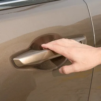 4-gabalas automobilių durų rankena rankena apsauginės plėvelės Mercedes-Benz ABCEGR klasės GLAGLRGLCLA raganosio riešo pakeitimo