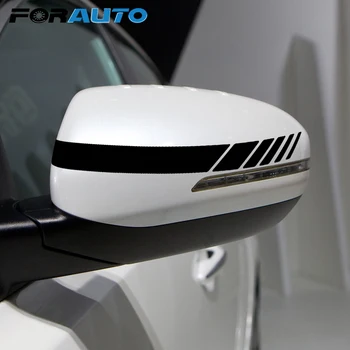 4 Spalvos Vinilo Automobilių Lipdukas Automobilio stiliaus galinio vaizdo Veidrodis Lipdukai Atspindintis 