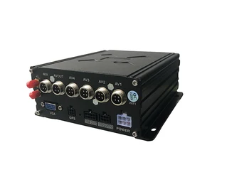 4CH Vaizdo įrašymo rinkinys 4G GPS WIFI, Automobilių DVR HDD MDVR pilnas komplektas su 4pcs 2.0 MP HAINAUT fotoaparatas ir vaizdo kabelis Automobilių Transporto Saugumo