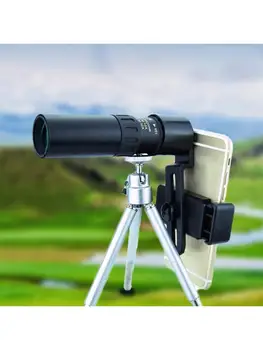4K 10-300x40mm Zoom Tampus Monokuliariniai Teleskopas su Telefono Kalno ir Trikojis 28TC