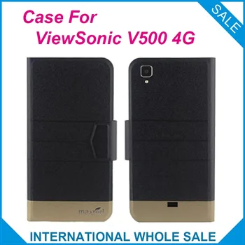 5 Colorst! Už ViewSonic V500 4G LTE Atveju Naujas Mados Verslo Magnetinis užsegimas Plono Odos Atveju ViewSonic V500 4G LTE