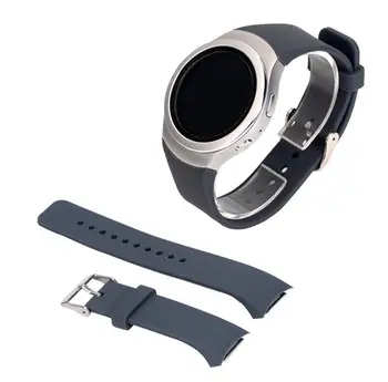 50PCS 16 Spalvų Silikono Watchband Samsung Galaxy Pavarų S2 R720 R730 Juosta Dirželis Sporto Žiūrėti Pakeitimo Apyrankę SM-R720