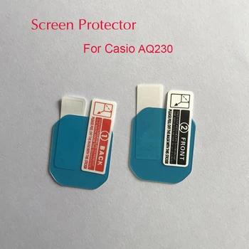 5vnt Full Screen Protector Filmas Casio AQ230 Sporto Žiūrėti AQ-230GA-9D HD Apsauginės Plėvelės Guard Sprogimų Anti Nulio