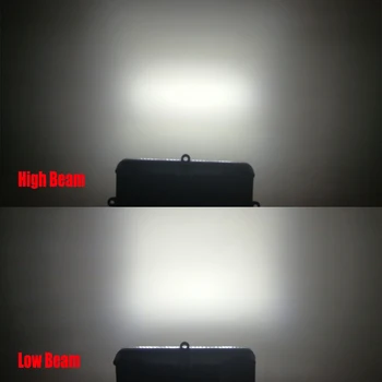 6x4 4x6 Priekiniai žibintai 60W Led Darbo Lemputė John Deere Sujungti LED Viršutinės Kabina Šviesos x2pcs